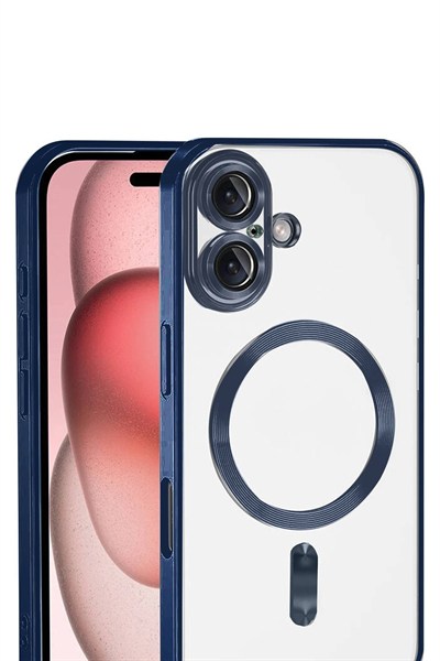 Mey İthalat®   iPhone 17 Kross Magneticsafe Kapak - Lacivert