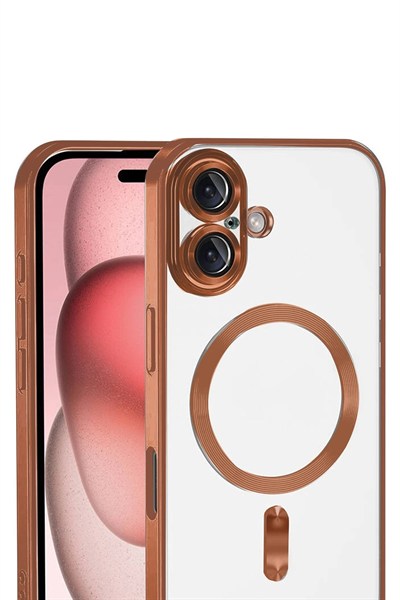 Mey İthalat®   iPhone 17 Kross Magneticsafe Kapak - Turuncu