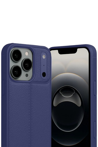 Mey İthalat®   iPhone 17 Pro Auto Focus Kapak - Lacivert