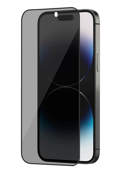 Mey İthalat®   iPhone 17 Pro Bilvis 3X AR Hayalet Cam Ekran Koruyucu - Siyah