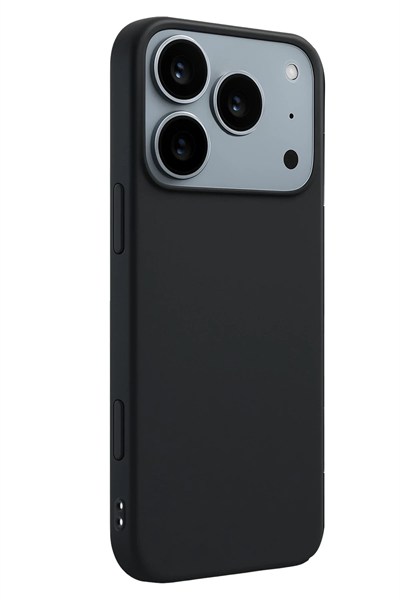 Mey İthalat®   iPhone 17 Pro First Silikon - Siyah