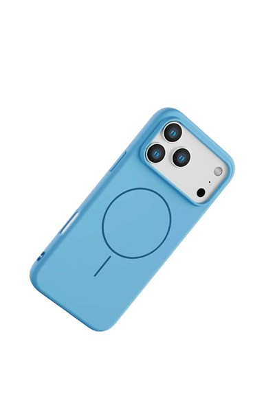 Mey İthalat®   iPhone 17 Pro Jully Magsafe Kapak - Mavi