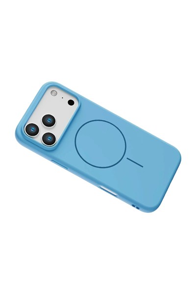 Mey İthalat®   iPhone 17 Pro Jully Magsafe Kapak - Mavi