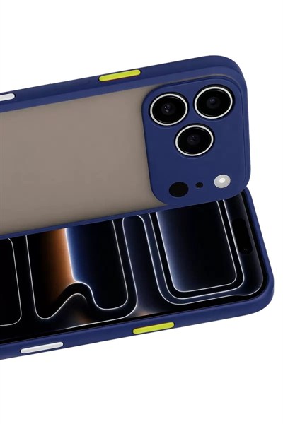 Mey İthalat®   iPhone 17 Pro Kılıf Montreal Silikon Kapak - Laicvert