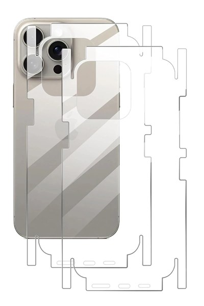Mey İthalat®   iPhone 17 Pro Max 360 Full Body Arka Koruyucu