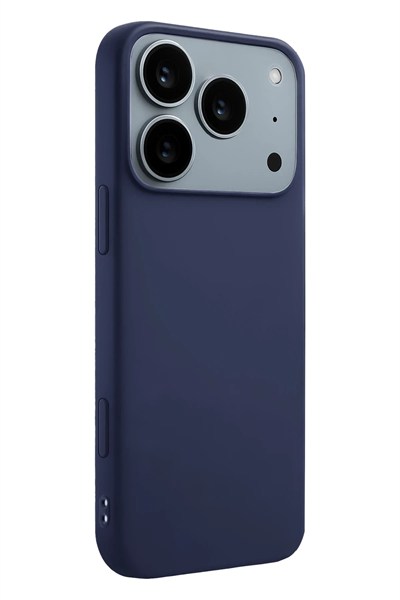 Mey İthalat®   iPhone 17 Pro Max First Silikon - Lacivert