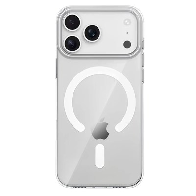 Mey İthalat®   iPhone 17 Pro PC Blank Magsafe Kapak - Şeffaf