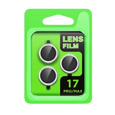 Mey İthalat®   iPhone 17 Pro Raze Metal Kamera Lens - Gümüş