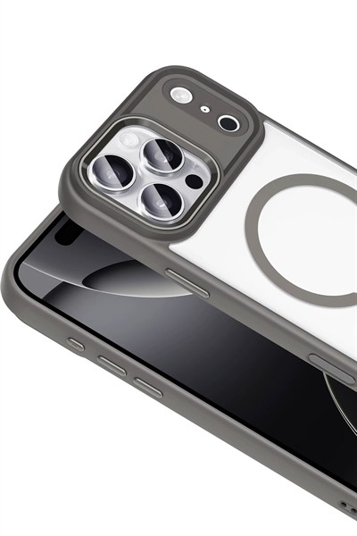 Mey İthalat®   iPhone 17 Pro Terea Magsafe Kapak - Gri
