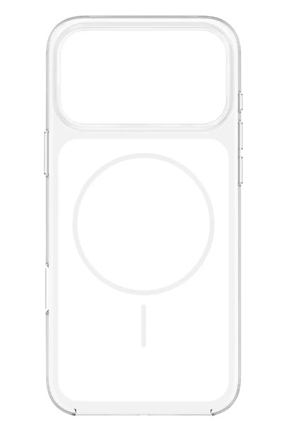 Mey İthalat®   iPhone 17 Pro Vizima Animasyonlu Magsafe Kapak - Beyaz