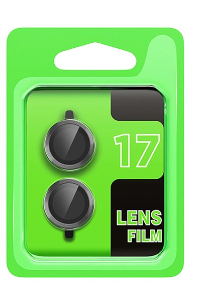 Mey İthalat®   iPhone 17 Raze Metal Kamera Lens - Gri