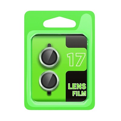 Mey İthalat®   iPhone 17 Raze Metal Kamera Lens - Açık Yeşil