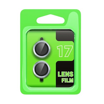 Mey İthalat®   iPhone 17 Raze Metal Kamera Lens - Açık Mavi