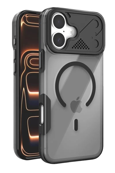 Mey İthalat®   iPhone 17 Zinko Magsafe Kapak - Siyah