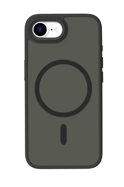 Mey İthalat®   iPhone 17E Megane Magsafe Kapak - Siyah