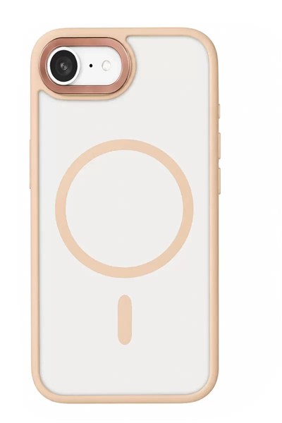 Mey İthalat®   iPhone 17E Terea Magsafe Kapak - Pembe