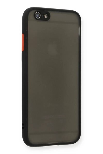 Mey İthalat®   iPhone 6 Kılıf Montreal Silikon Kapak - Siyah