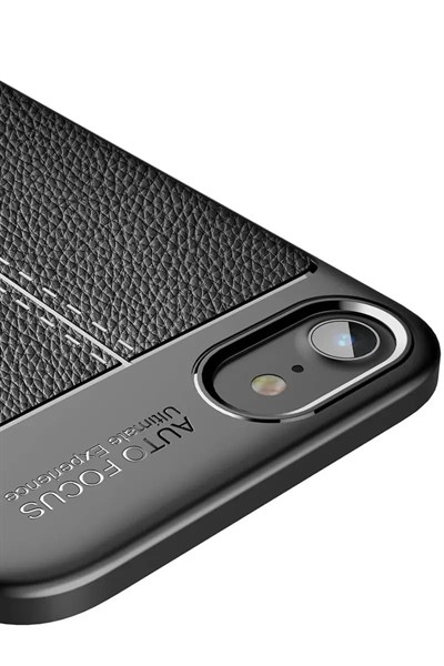 Mey İthalat®   iPhone 7 Kılıf Auto Focus Kapak - Kırmızı