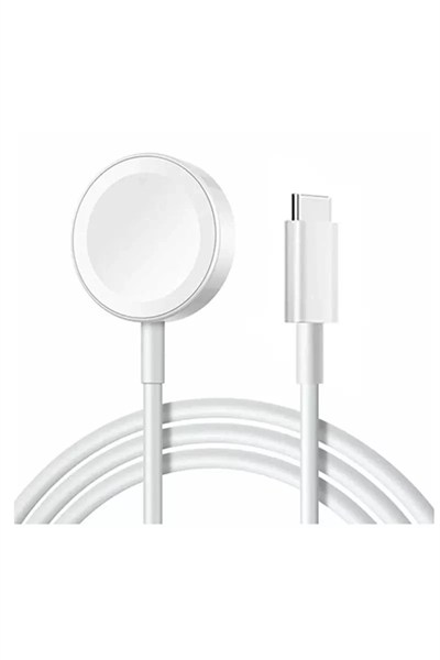 Mey İthalat®  APR56  Watch Type-C Şarj Cihazı - Beyaz