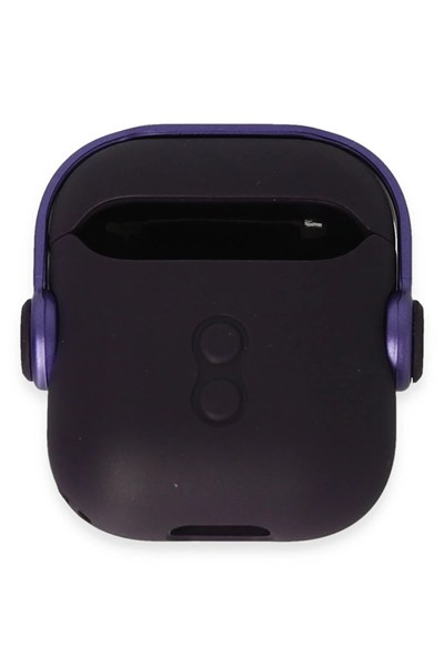 Mey İthalat®  Airpods 2 (2.nesil) Cool Kılıf - Derin Mor