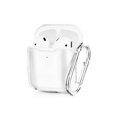 Mey İthalat®  Airpods 2 (2.nesil) Hang Kılıf - Şeffaf