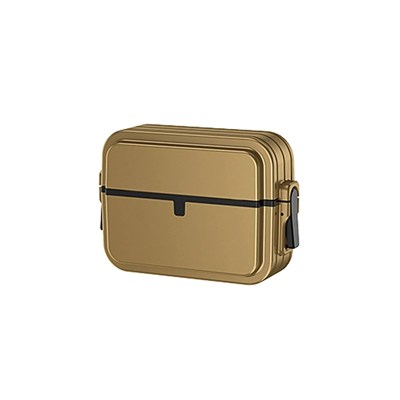 Mey İthalat®  Airpods 3 (3.nesil) 404 Kilitli Kılıf - Gold