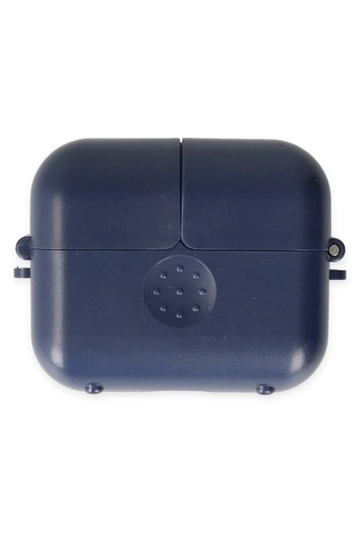 Mey İthalat®  Airpods 3 (3.nesil) Basmalı Kılıf - Lacivert