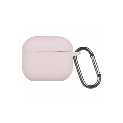 Mey İthalat®  Airpods 3 (3.nesil) Hang Kılıf - Pudra