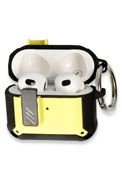Mey İthalat®  Airpods 3 (3.nesil) Truva Kılıf - Sarı