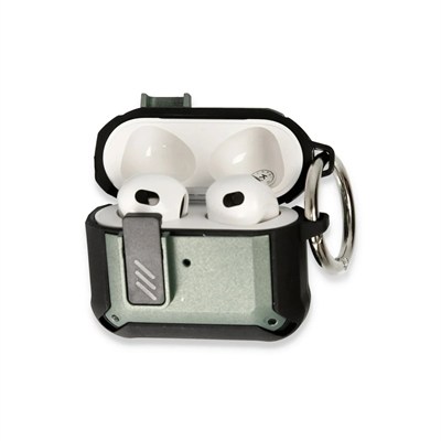 Mey İthalat®  Airpods 3 (3.nesil) Truva Kılıf - Yeşil