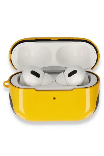 Mey İthalat®  Airpods Pro (1.nesil) 3in1 Kılıf - Sarı
