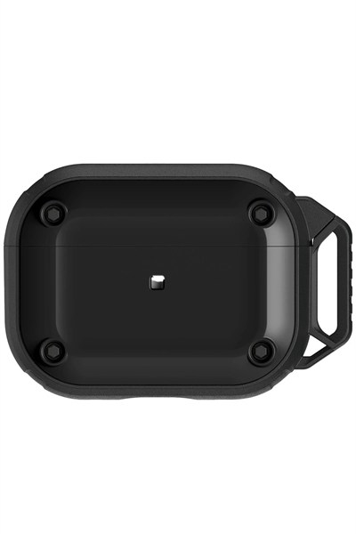 Mey İthalat®  Airpods Pro 2 (2.nesil) Asgard Kılıf - Siyah