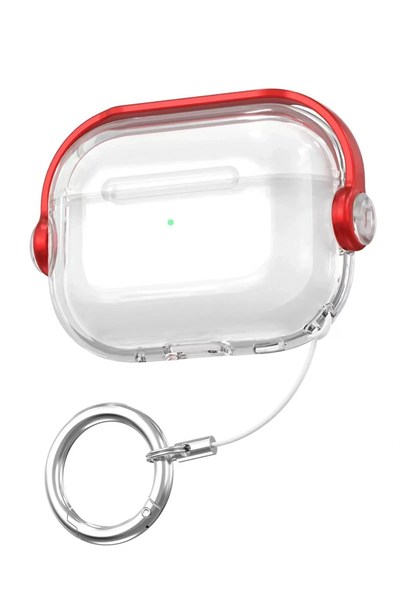 Mey İthalat®  Airpods Pro 3 (3.nesil) Tema Kılıf - Kırmızı