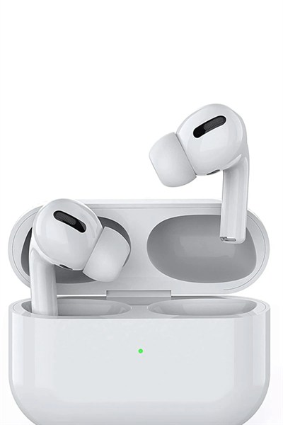 Mey İthalat®  Airpods Tesna Pro 2 Aktif Gürültü Engelleyici Özellikli Bluetooth Kulaklık - Beyaz