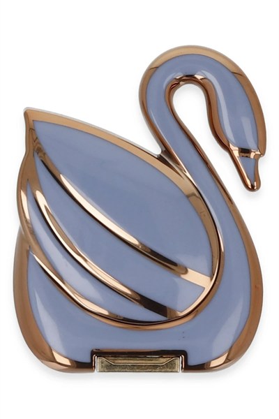 Mey İthalat®  Astro Stand Kuğu - Açık Mavi