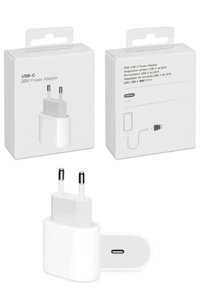 Mey İthalat®  CA-11 20W Type-C Şarj Adaptörü - Beyaz