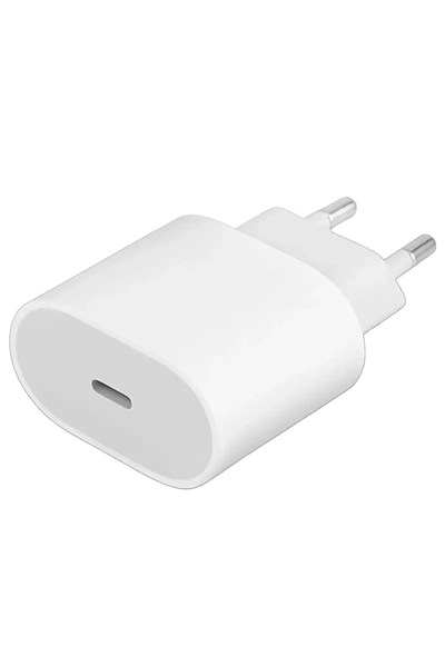 Mey İthalat®  CA-13 25W Type-C Şarj Adaptörü - Beyaz