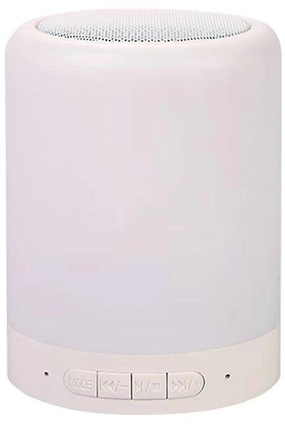 Mey İthalat®  CL-671 Şarjlı Dokunmatik Gece Lambalı Bluetooth Hoparlör