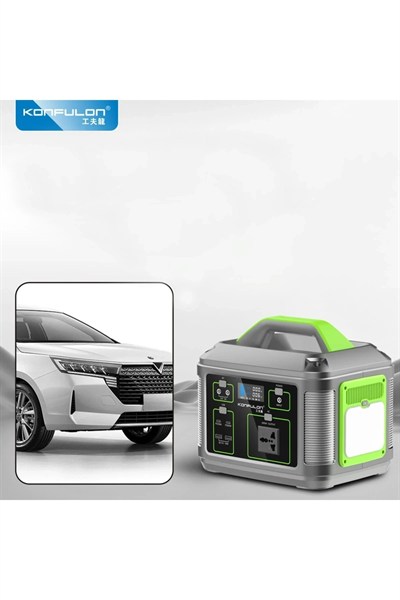 Mey İthalat®  CN05 Powerbank 600W 128.000 mAh Kamp Şarj 60W PD - Siyah