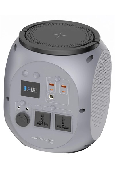 Mey İthalat®  CN08 Powerbank 600W 180.000 mAh Kamp Şarj 45W PD - Gri