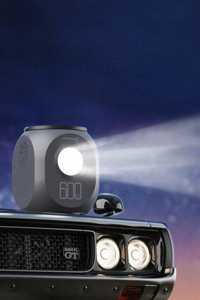 Mey İthalat®  CN08 Powerbank 600W 180.000 mAh Kamp Şarj 45W PD - Gri