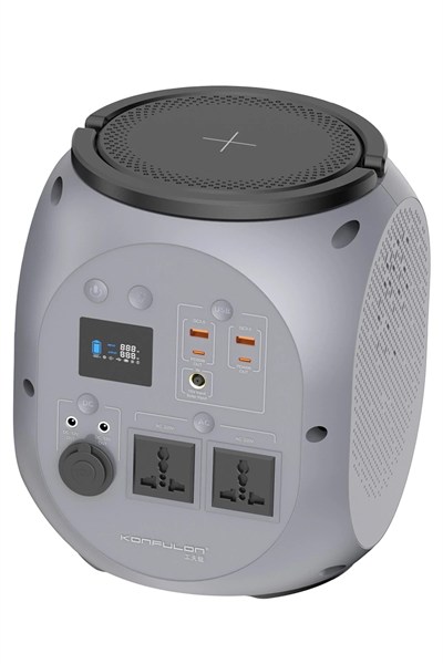 Mey İthalat®  CN09 Powerbank 1000W 270.000 mAh Kamp Şarj 45W PD - Gri