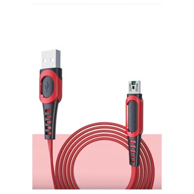 Mey İthalat®  DC24 Micro USB Kablo 1.2M 4A - Kırmızı