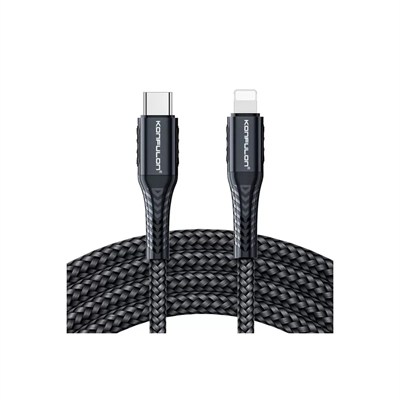 Mey İthalat®  DC35 Type-C to Lightning Kablo 1MT - Siyah