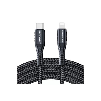 Mey İthalat®  DC35 Type-C to Lightning Kablo 1MT - Siyah