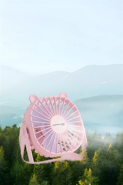 Mey İthalat®  FS23 Masaüstü Soğutma Fanı - Beyaz