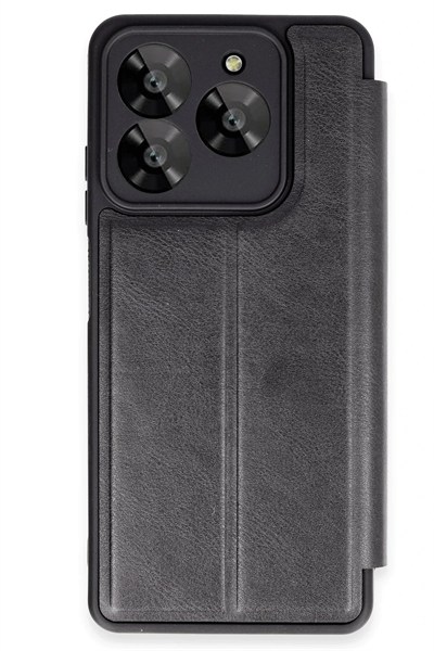 Mey İthalat®  General Mobile Era 30 Kılıf Flip Cover - Siyah
