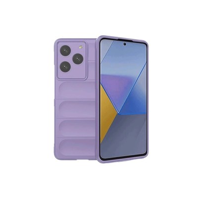 Mey İthalat®  General Mobile Era 50 Kılıf Optimum Silikon - Lila
