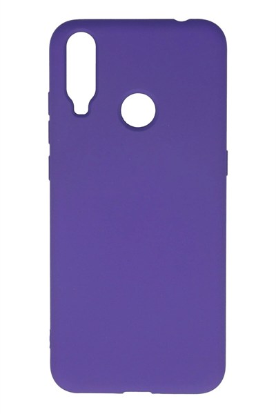 Mey İthalat®  General Mobile GM 10 Kılıf Nano içi Kadife Silikon - Mor
