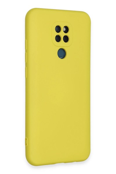 Mey İthalat®  General Mobile GM 20 Kılıf Nano içi Kadife Silikon - Sarı